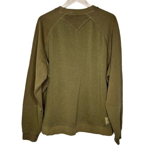 Scotch & Soda Amsterdam | Olive Green Sweatshirt | Size L - Picture 4 of 7
